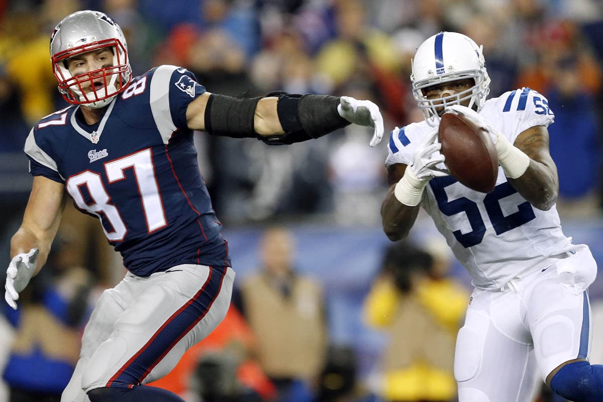 Linebacker interior: D'Qwell Jackson, Indianapolis Colts (AP-NFL).