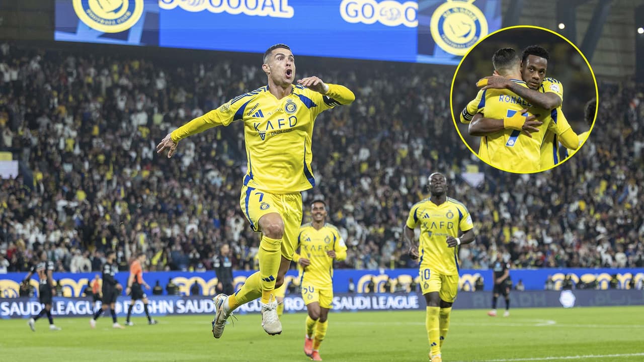 Cristiano Ronaldo marca su gol 924 y el Al Nassr gana en Liga árabe 