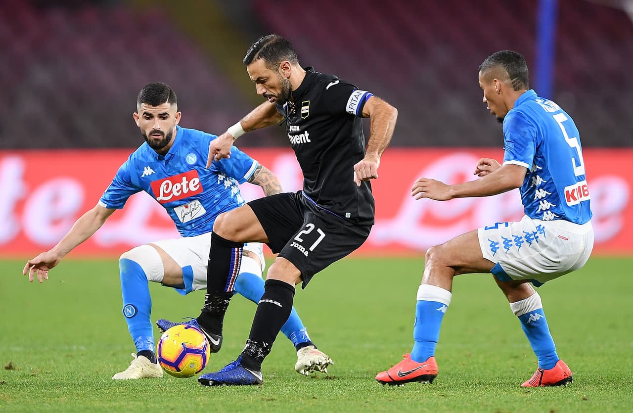 Napoli vs Sampdoria / Sábado 11:00