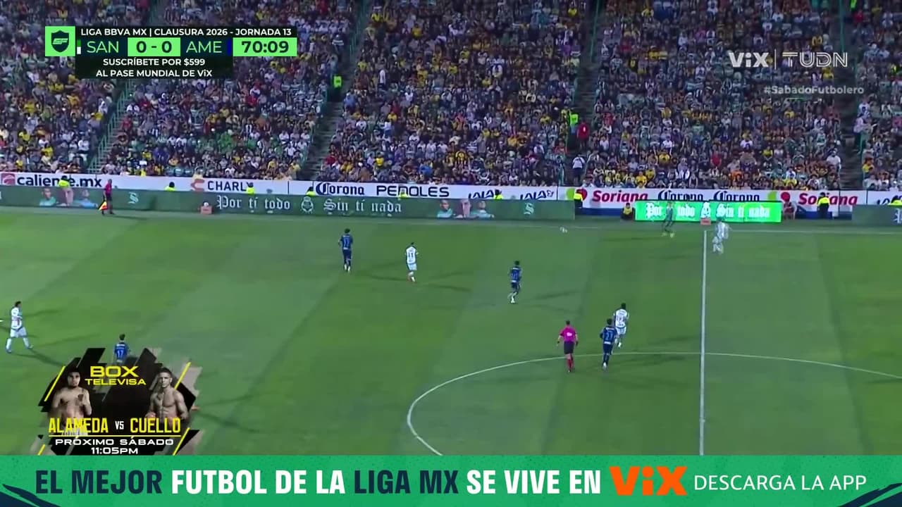 ¡IBA A SER UN GOLAZO! Jugadón del América pero el tiro de Zendejas sale a las manos de un Acevedo que queda lastimado