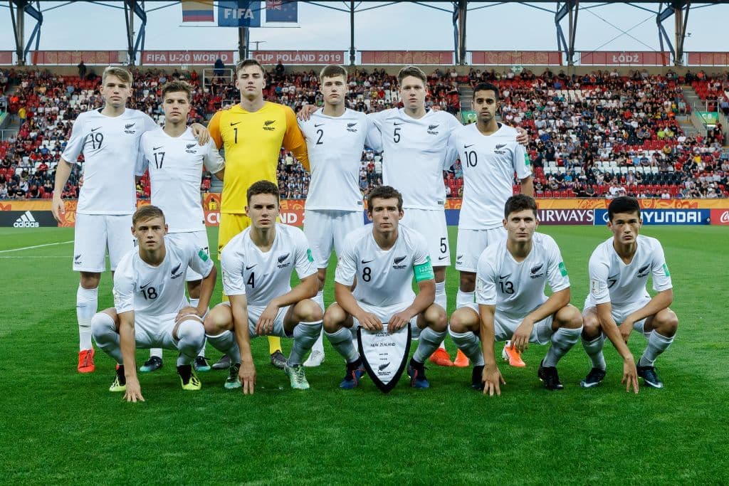 Nueva Zelanda fue segunda del Grupo C, venciendo a Noruega y Honduras, pero cayendo ante Uruguay.
