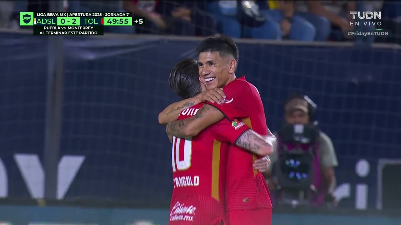 ¡Contragolpe estilo europeo! Toluca fulmina y San Luis clava un autogol increíble