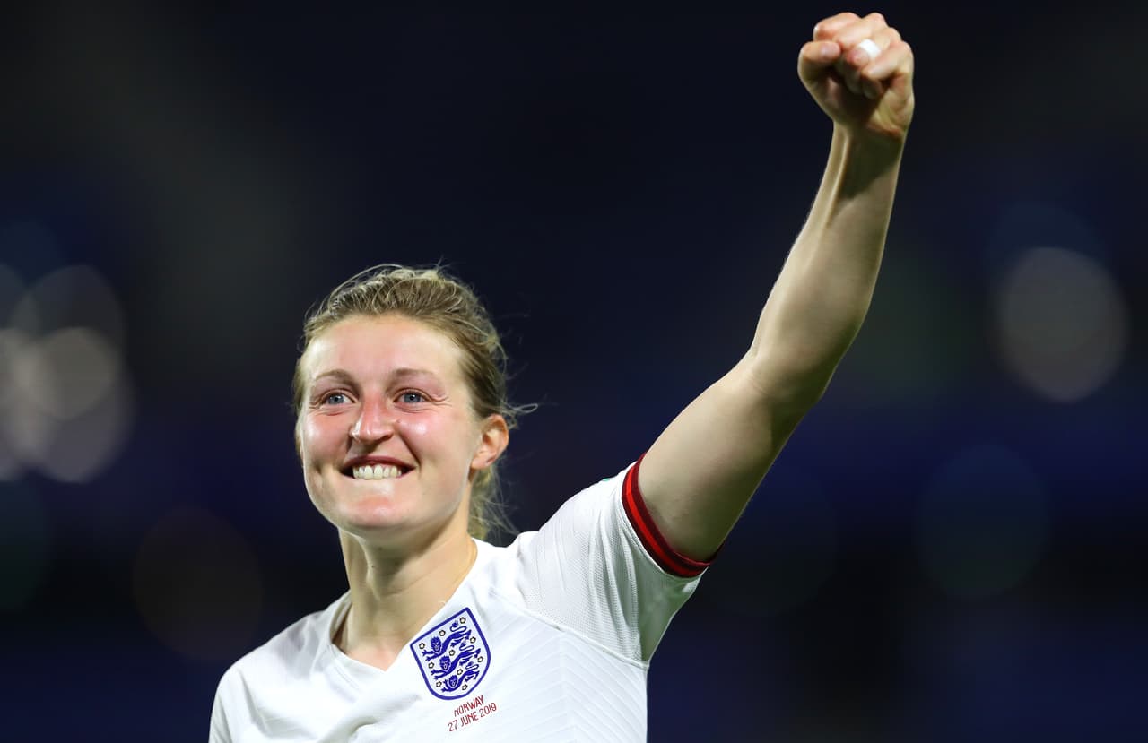 Ellen White, británica, tiene 30 años y juega para el Manchester City.