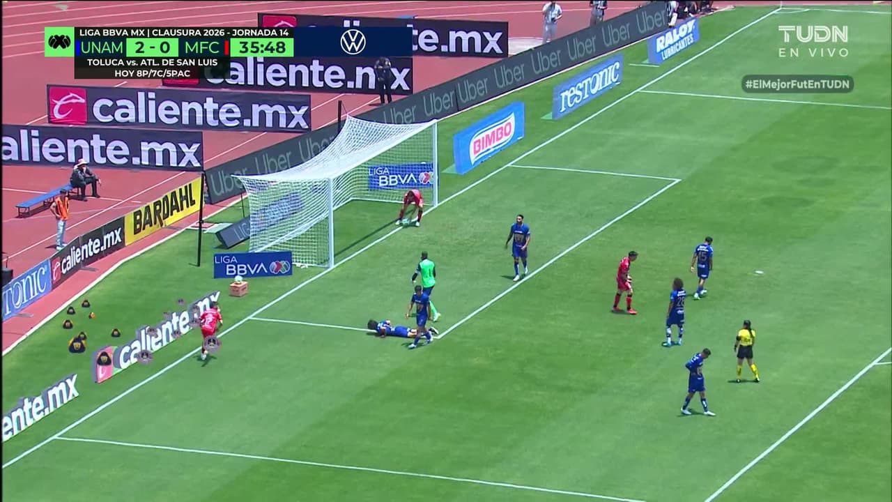 ¡GOL!  anota para Mazatlán FC. Josué Ovalle