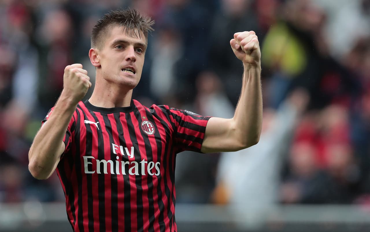 El polaco Krzysztof Piatek llegó a mitad de temporada al Milan y su rendimiento sigue en ascenso. En caso de Timo Werner no llegue al Bayern, él es la segunda opción.