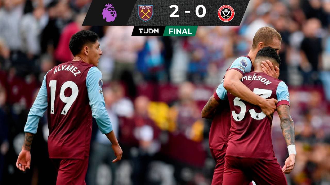 Edson Álvarez destaca en triunfo del West Ham ante Sheffield United