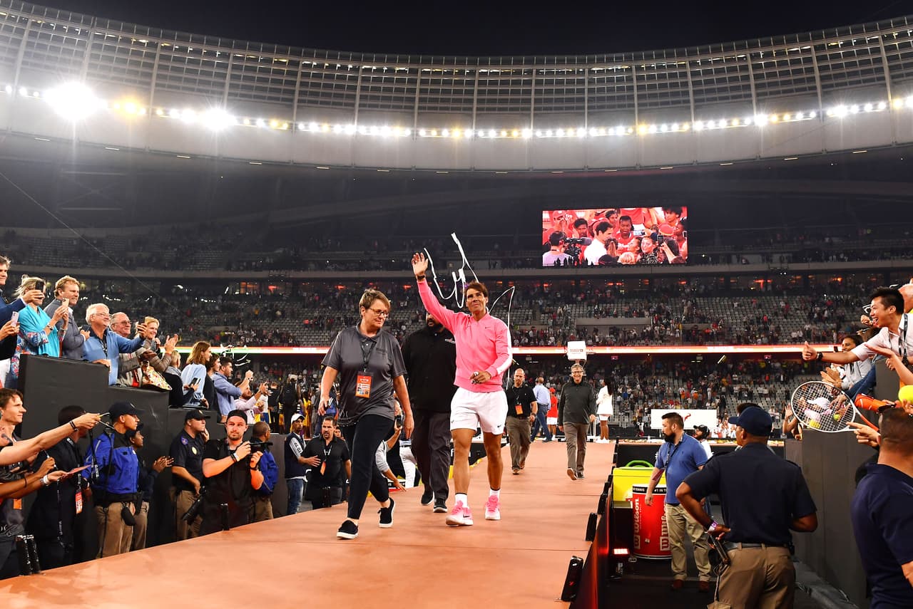 El juego entre Zverev y Federer en la Monumental Plaza de Toros México había roto dicha marca al recibir a 42,517 asistentes.