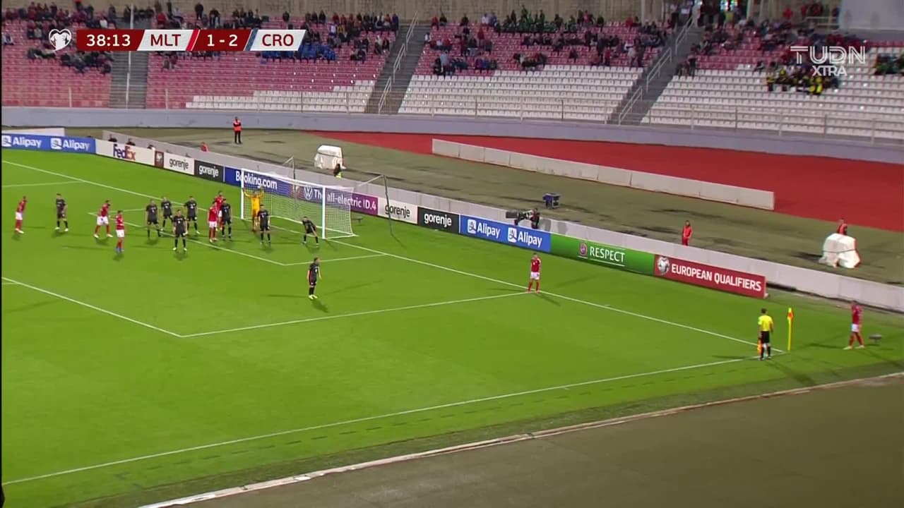 Se enojó Croacia y Pasalic puso el 1-3 sobre Malta