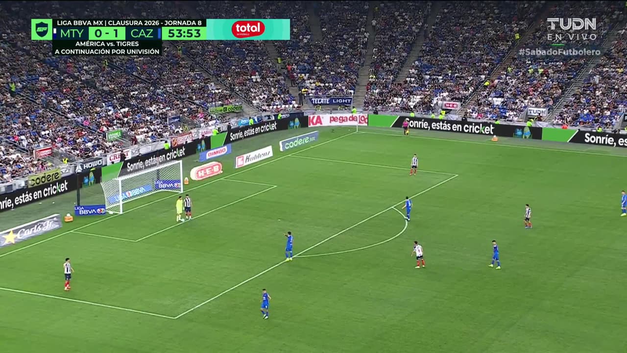 ¡AUTOGOL! de Luis Cárdenas para Cruz Azul.