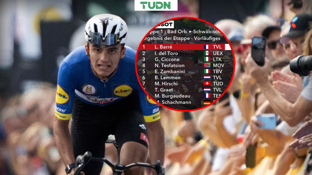Isaac del Toro cae al segundo lugar en la Vuelta a Alemania 2026