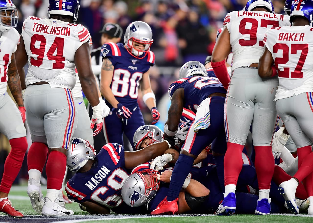 Los Pats siguen con paso perfecto, vencen 35-14 a los New York Giants en el inicio de la Semana 5.