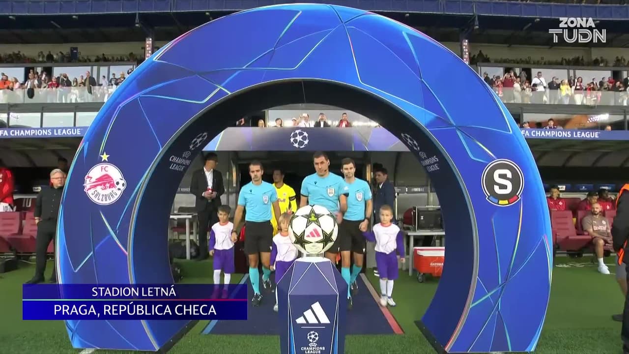 ¡Suena el Himno de la Champions en el Sparta vs. Salzburg!