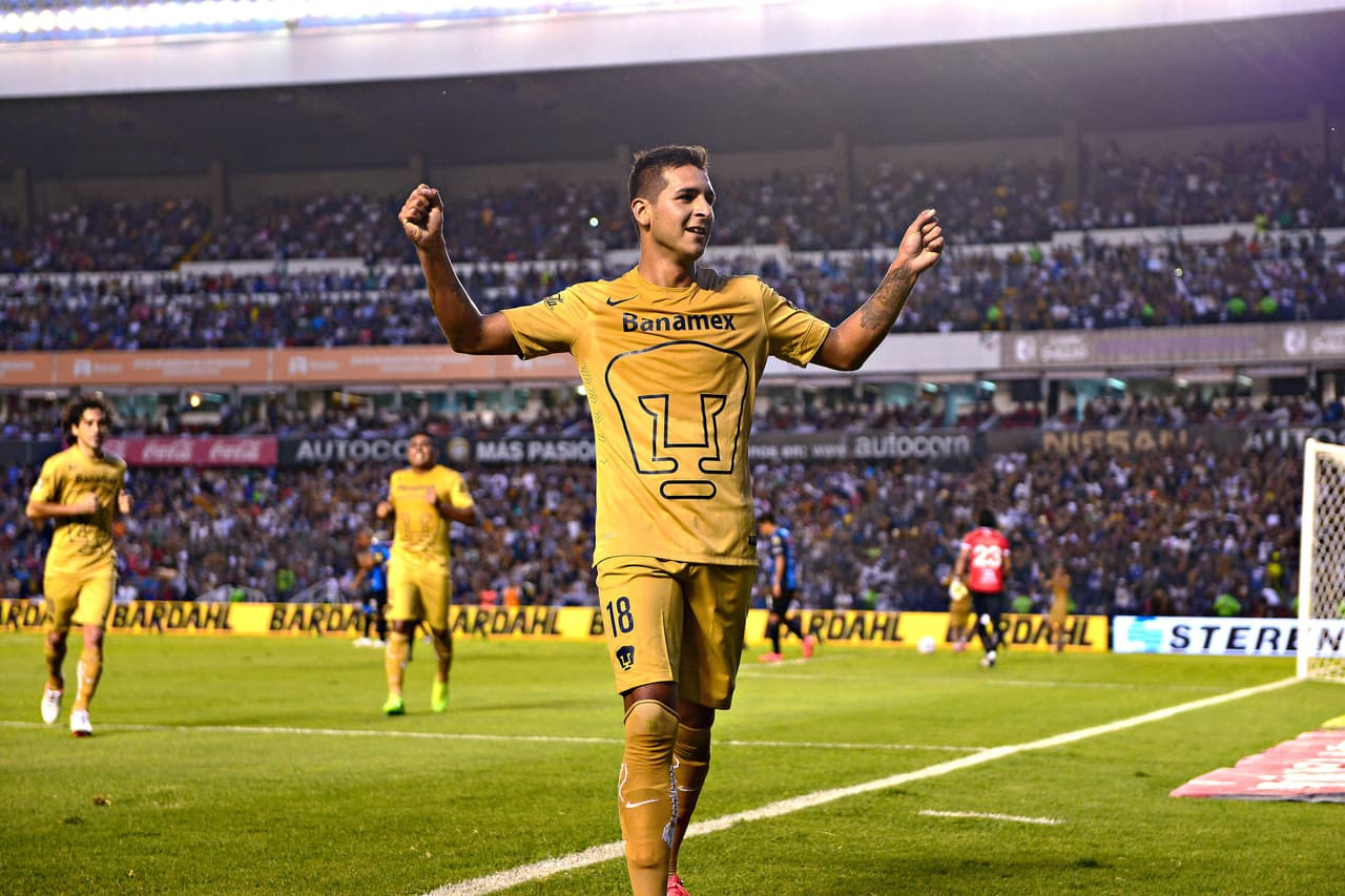 Sus actuaciones y goles le hicieron ganarse el cariño de la afición en sólo dos años y medio con los Pumas, donde marcó 29 goles en Liga, ocho en Copa Libertadores y dos en Copa MX.