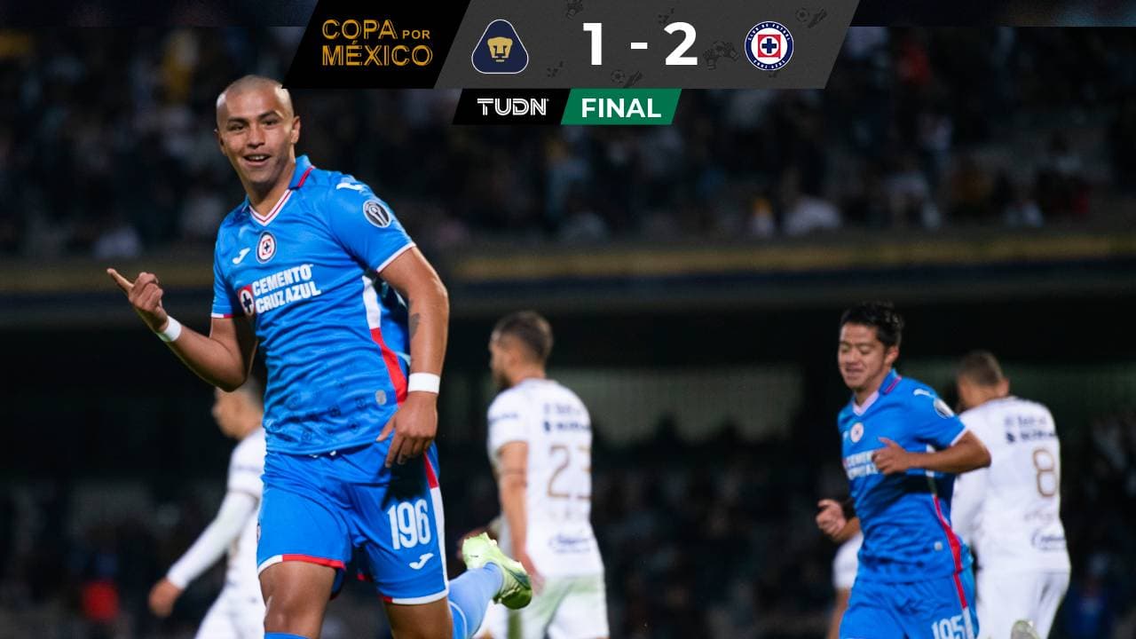 Pumas vs. Cruz Azul EN VIVO en la Copa por México 2022: ¡Se acabó el juego! Pumas 1-2 Cruz Azul