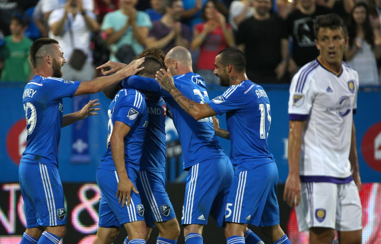 Montreal Impact celebra victoria sobre Orlando City