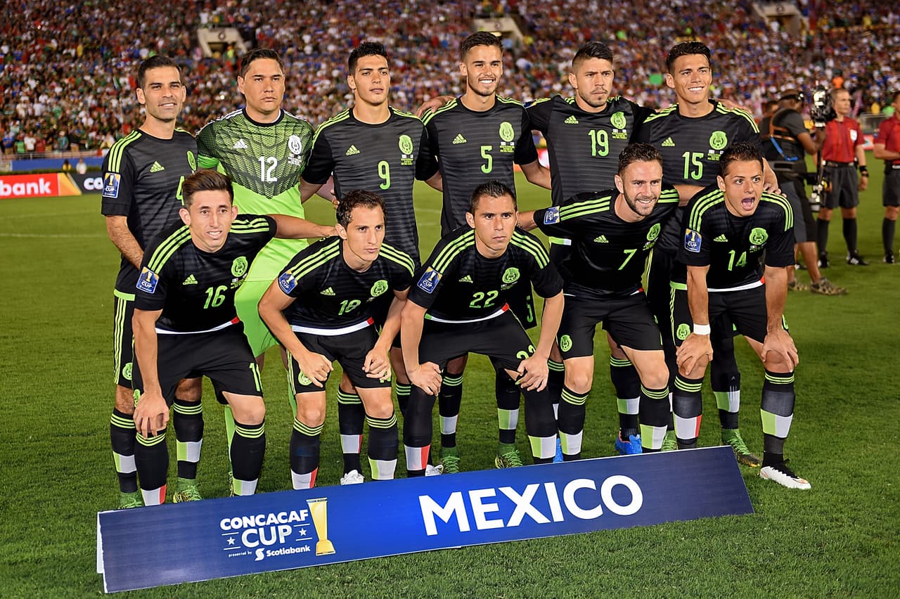 El Tri que participó en la Copa Oro 2015.