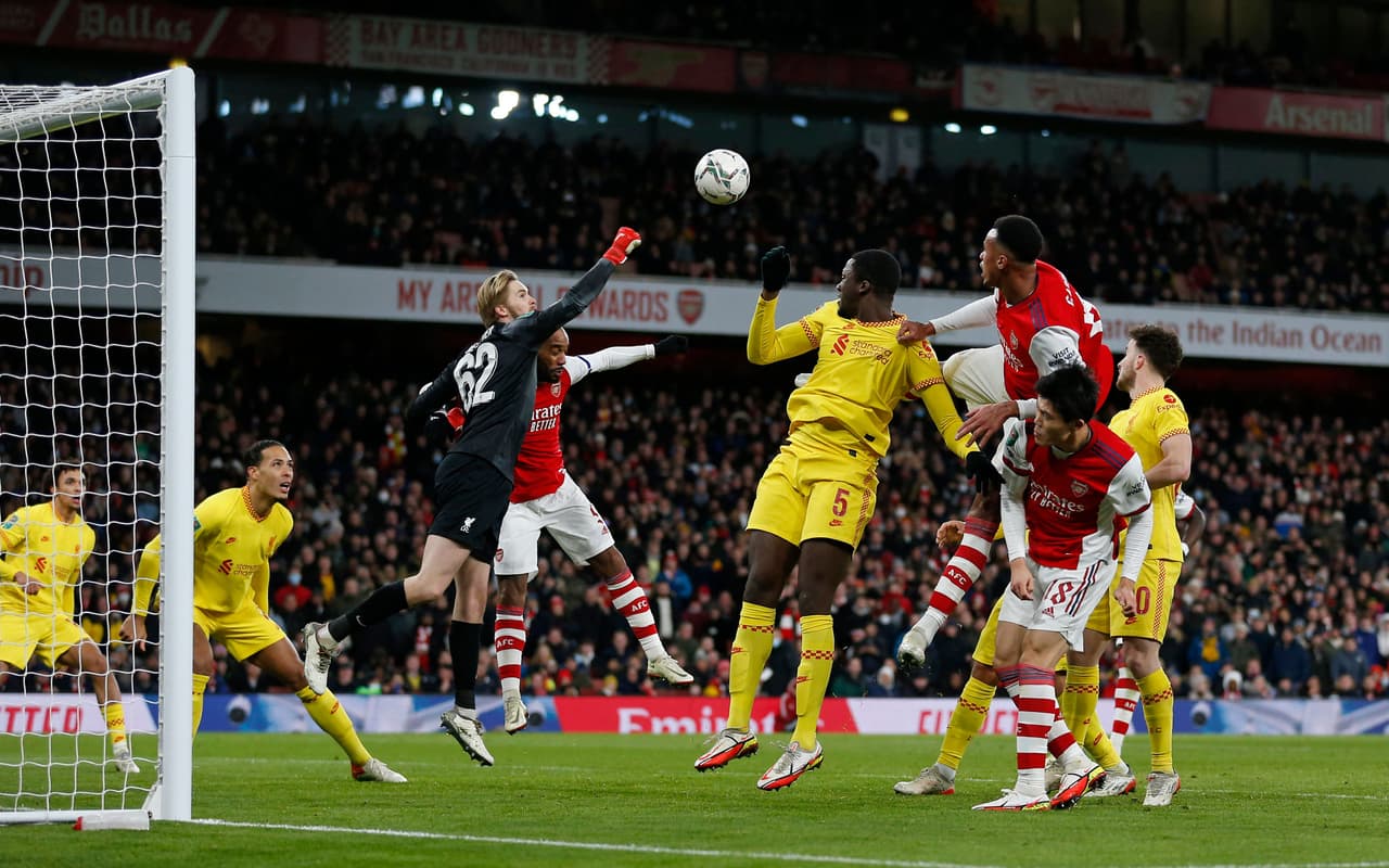 Los Gunners no podían creer que estuvieran una vez más perdiendo.