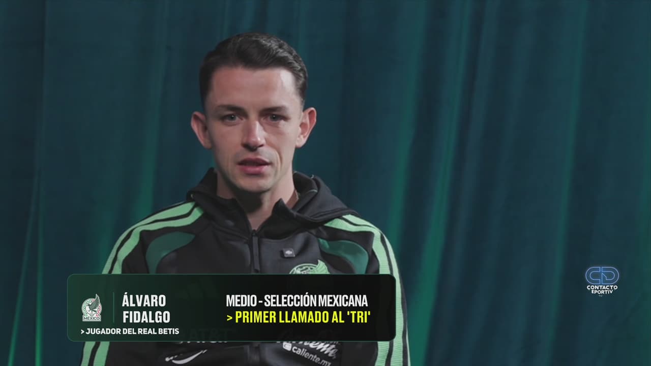 Álvaro Fidalgo habla de cómo fueron sus inicios en México