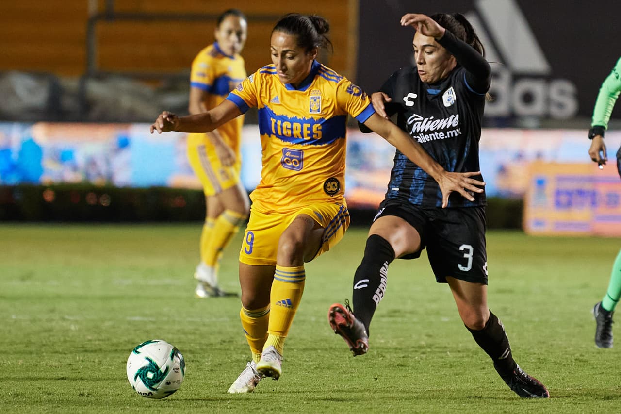 Tigres vuelve a vencer 2-0 y con un 4-0 global, las norteñas eliminan a las queretanas en las semifinales.