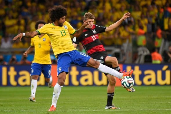 Futbolista brasileño amenazó a Thomas Müller por el 7-1 de la Copa del Mundo