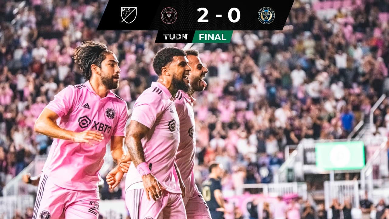 Rodolfo Pizarro da asistencia en triunfo de Inter Miami sobre Philadelphia Union