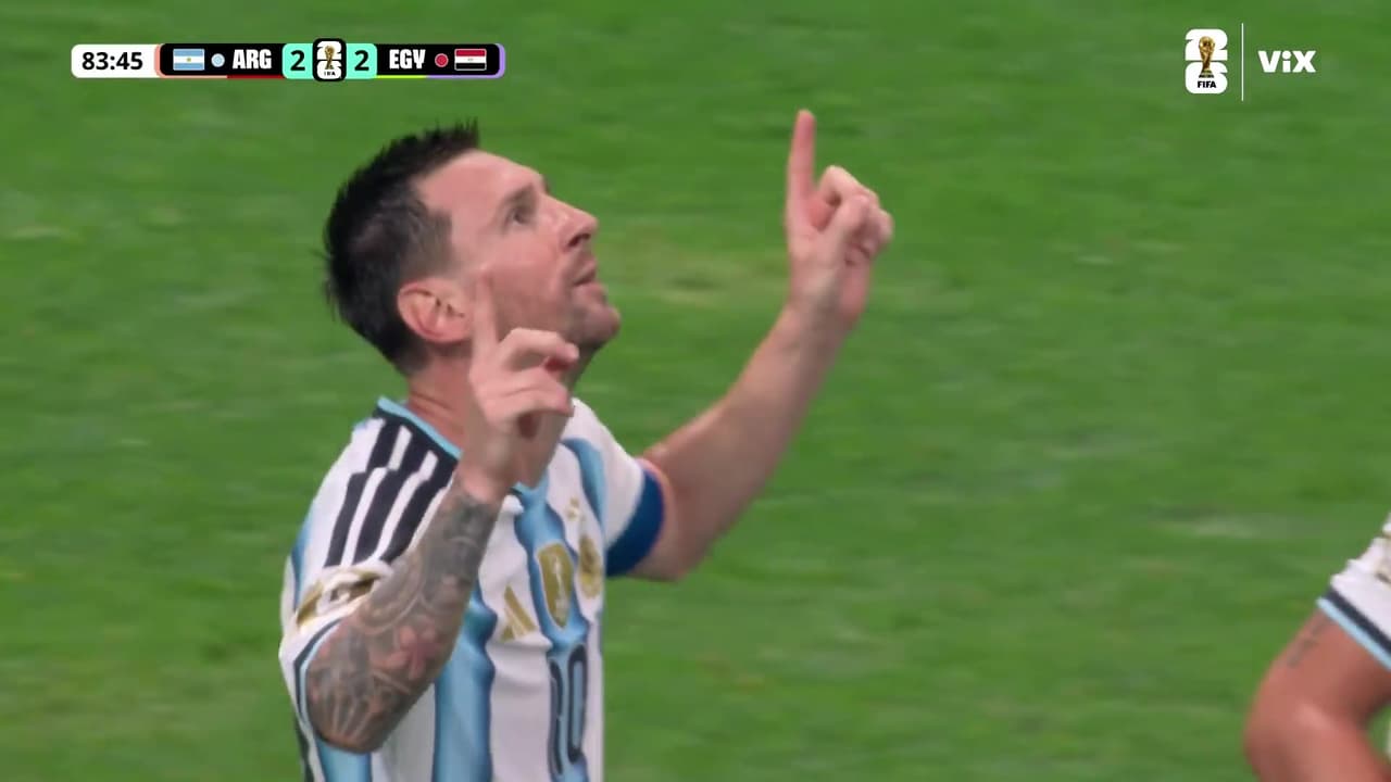 ¡Quién más Leo! Messi pone el empata ante Egipto y Argentina está a uno de la victoria