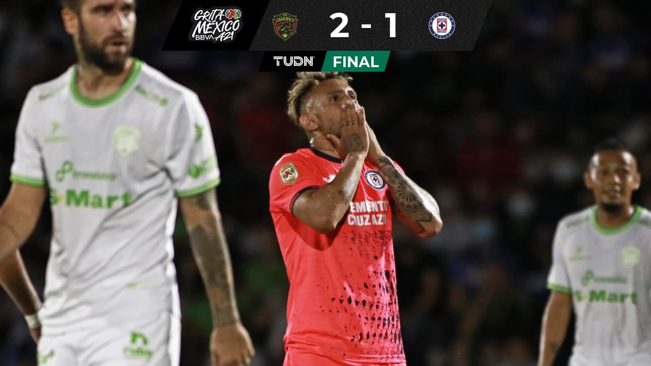 Se acaba la racha invicta para Cruz Azul y Bravos gana su primer juego