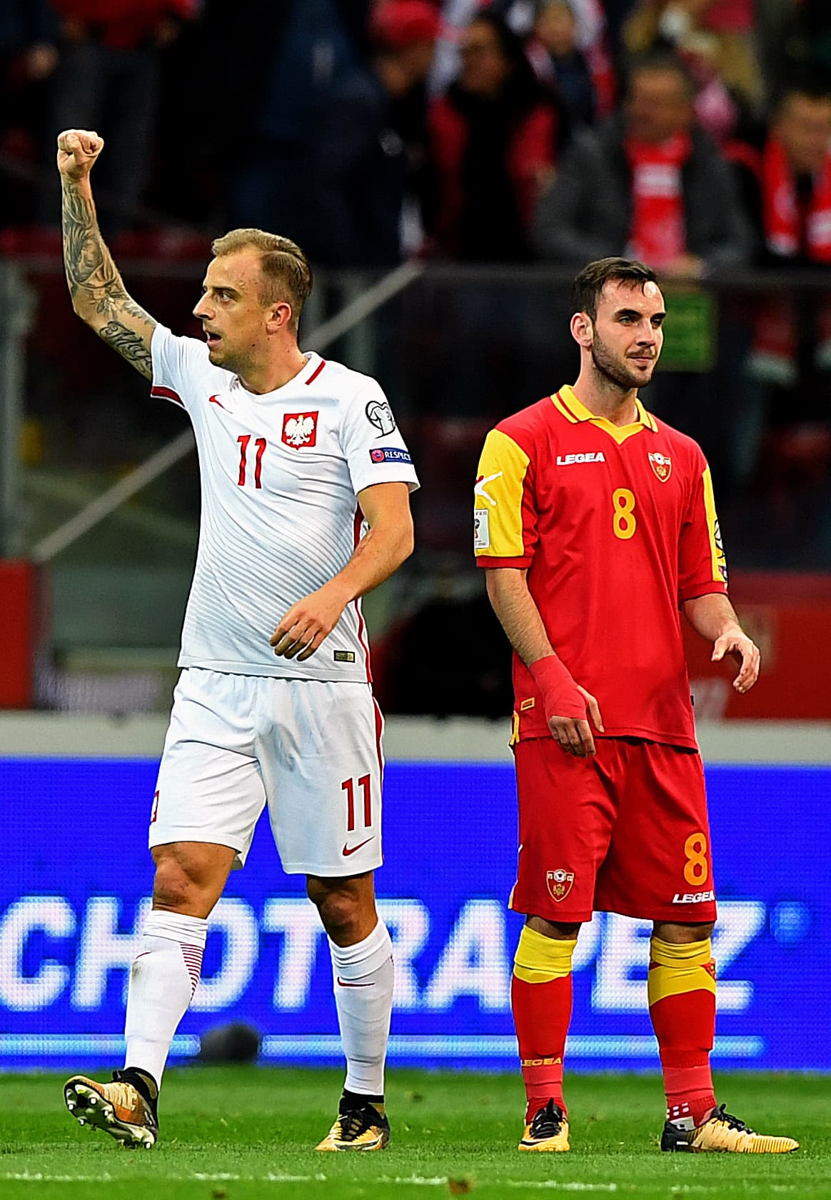 No obstante , Polonia se puso dos goles arriba y ese resultado provisional de 2-0 le dio tranquilidad para enfrentar el juego.