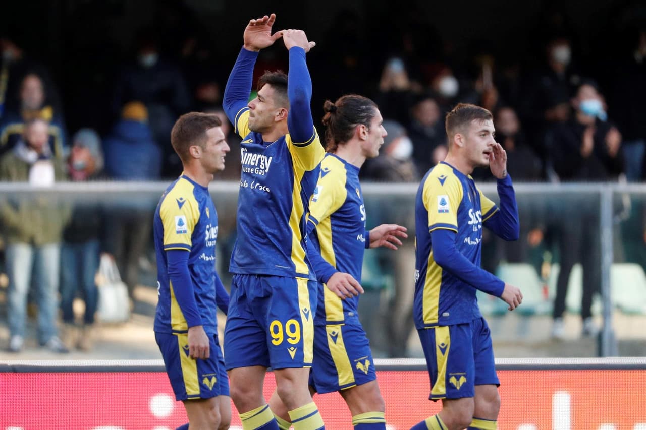 Atalanta se impone al Hellas Verona 2-1 con anotaciones de Miranchuk y Koopmeiners, mientras que para el Hellas fue de nuevo Giovanni Simeone, durante la fecha 17 en la Serie A.