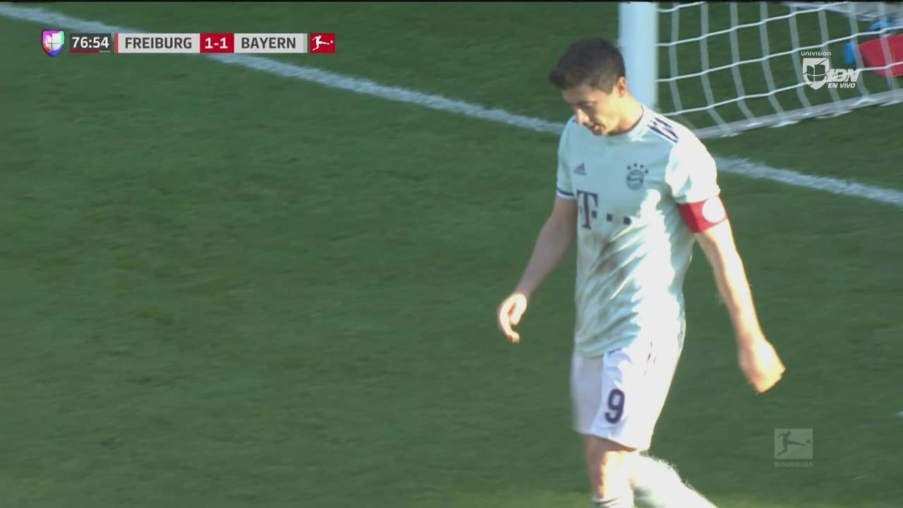 Lewandowski quería ser el héroe pero topó con ese muro llamado Schwolow