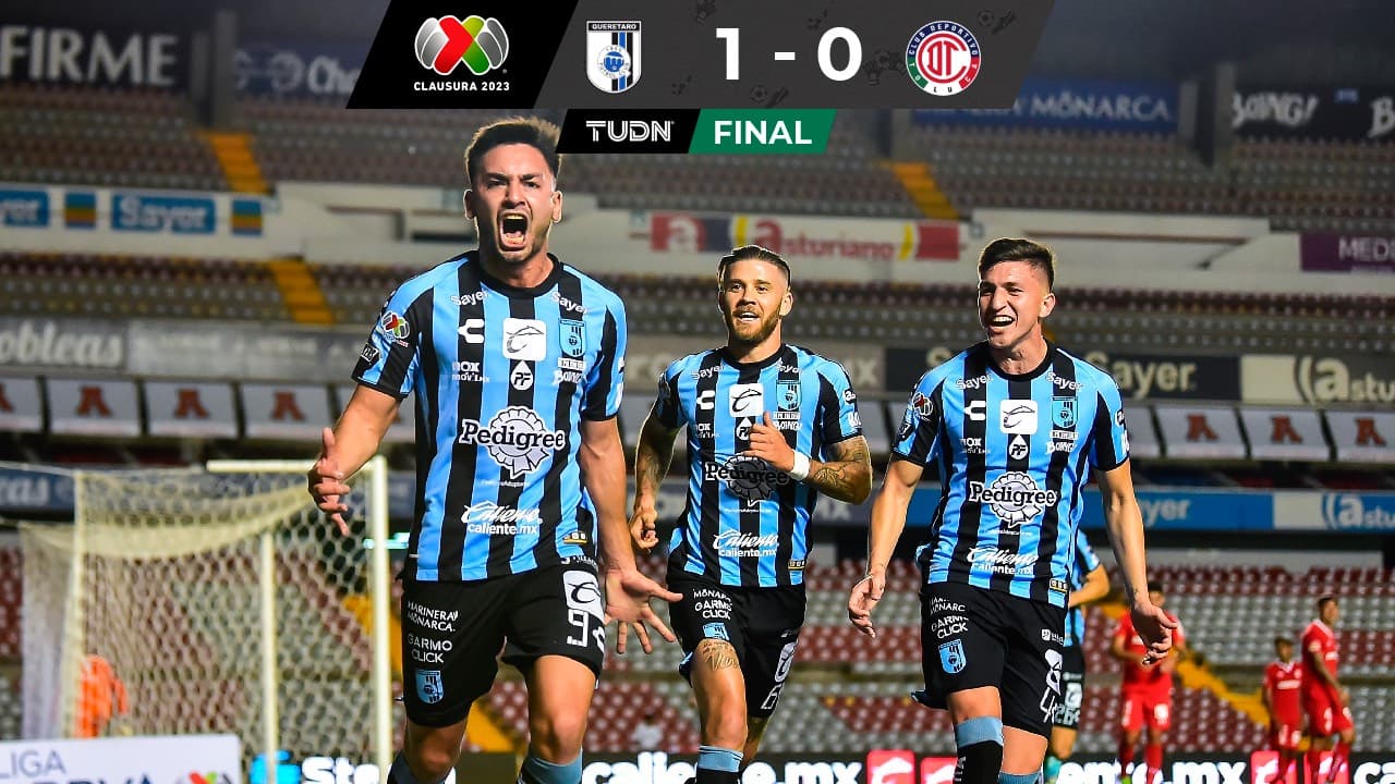 ¡Por fin! Gallos logra su primer triunfo tras vencer al Toluca