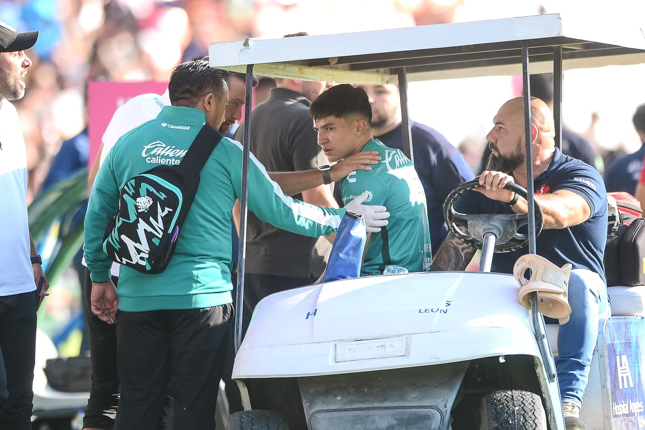 León pierde a Iván Moreno por fractura en la Jornada 13