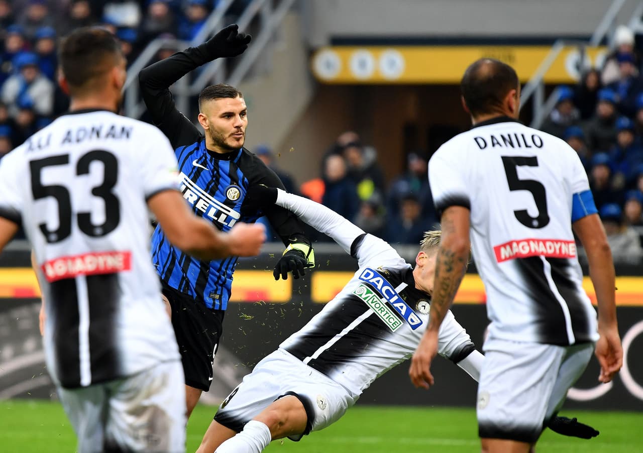 Inter buscó de todas las formas en ataque, pero cada vez tuvo una y otra decepción.