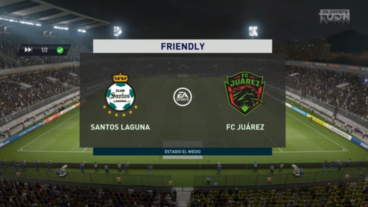 Marco Canales, representante de los Bravos de Juárez cayó 1-3 ante Octavio Rivero comandando a los Santos en el futbol virtual.
