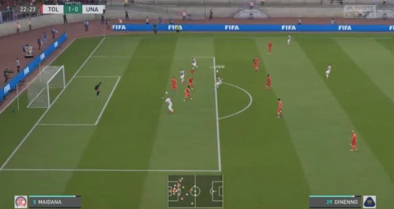 Diego Rosales demostró un gran nivel de juego al mando de los Diablos y goleó a los Pumas del defensa Luis Quintana.