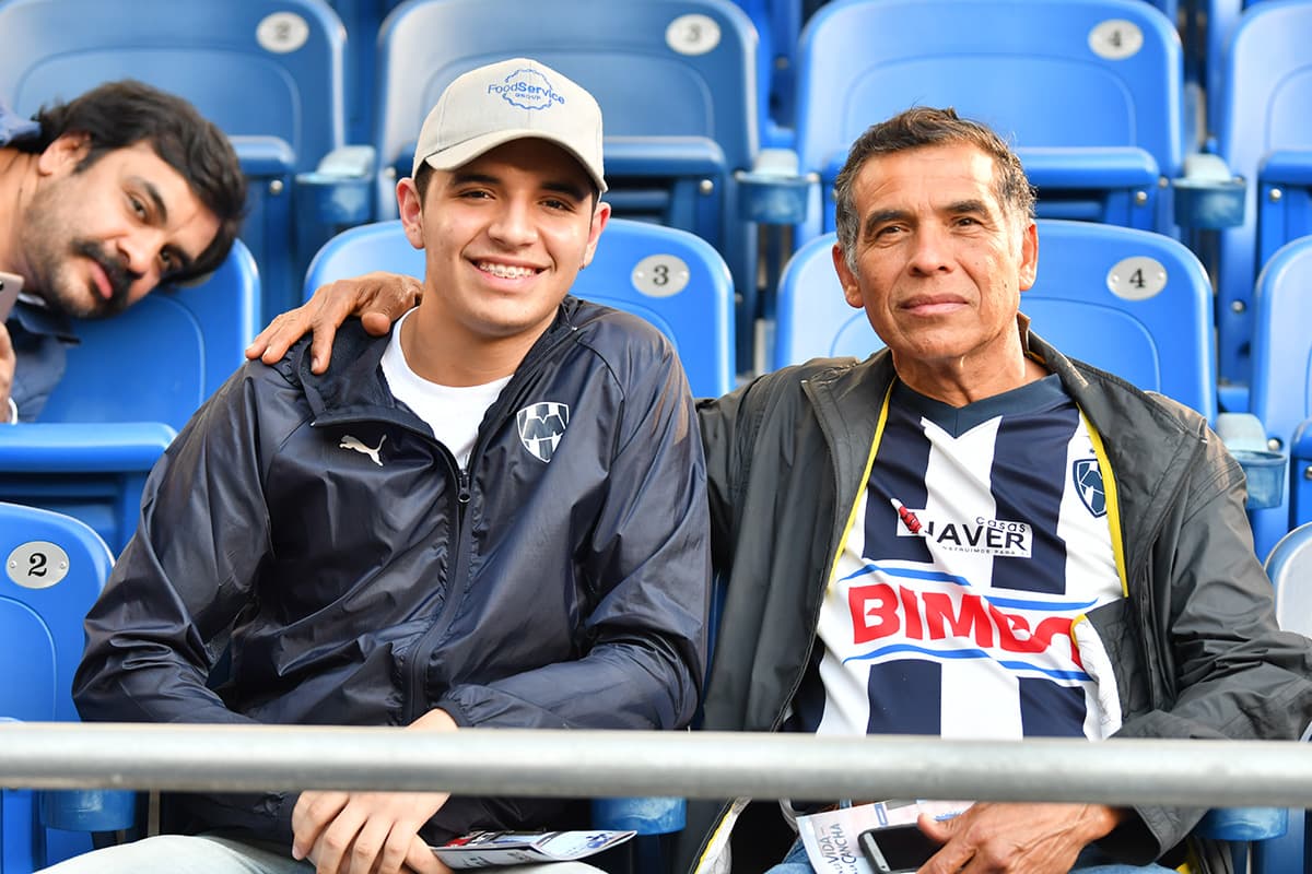 Los fanáticos de Rayados en el Estadio Bancomer para el juego contra Tuzos en la Jornada 1 del Clausura 2019.