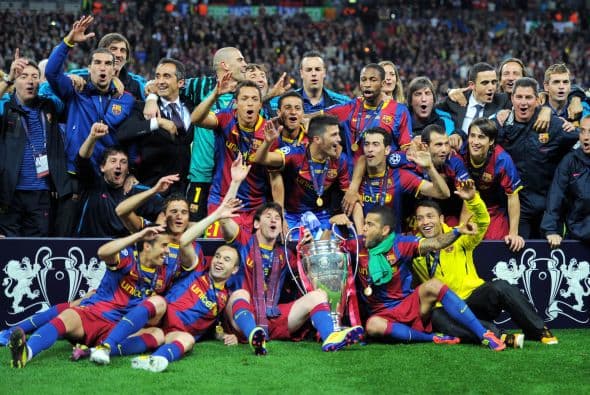 Para esta ocasión, fue el propio equipo 'culé' el que se fue al frente gracias a un tanto de Pedrito, pero Wayne Rooney igualó las cosas. Para el segundo tiempo, Lionel Messi mostró una pincelada de su talento para colocar el segundo tanto del cuadro español y David Villa puso el lapidario tanto para el 3-1 definitivo. De esta manera, el Barcelona levantó su cuarto trofeo de Liga de Campeones.