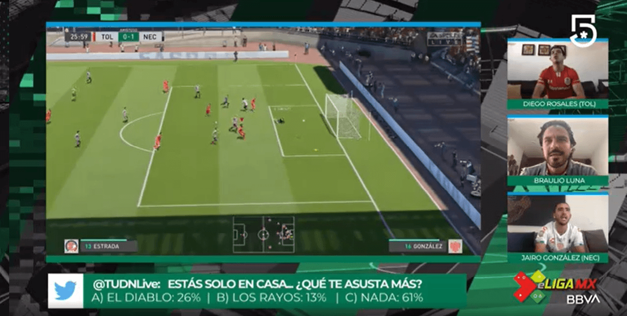 Las escuadras dirigidas por Diego Rosales (Toluca) y Jairo González (Necaxa), terminaron un emocionante partido en empate. Toluca iba arriba en la primera mitad, pero un error le costó caro y al final terminó el partido 3-3.