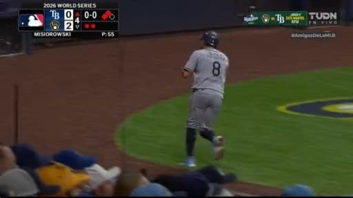 Rays anotan la primera carrera con Jonathan Aranda
