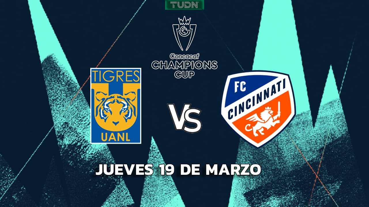 Horario y dónde ver Tigres vs. Cincinnati, Vuelta de Octavos de Final de Concachampions
