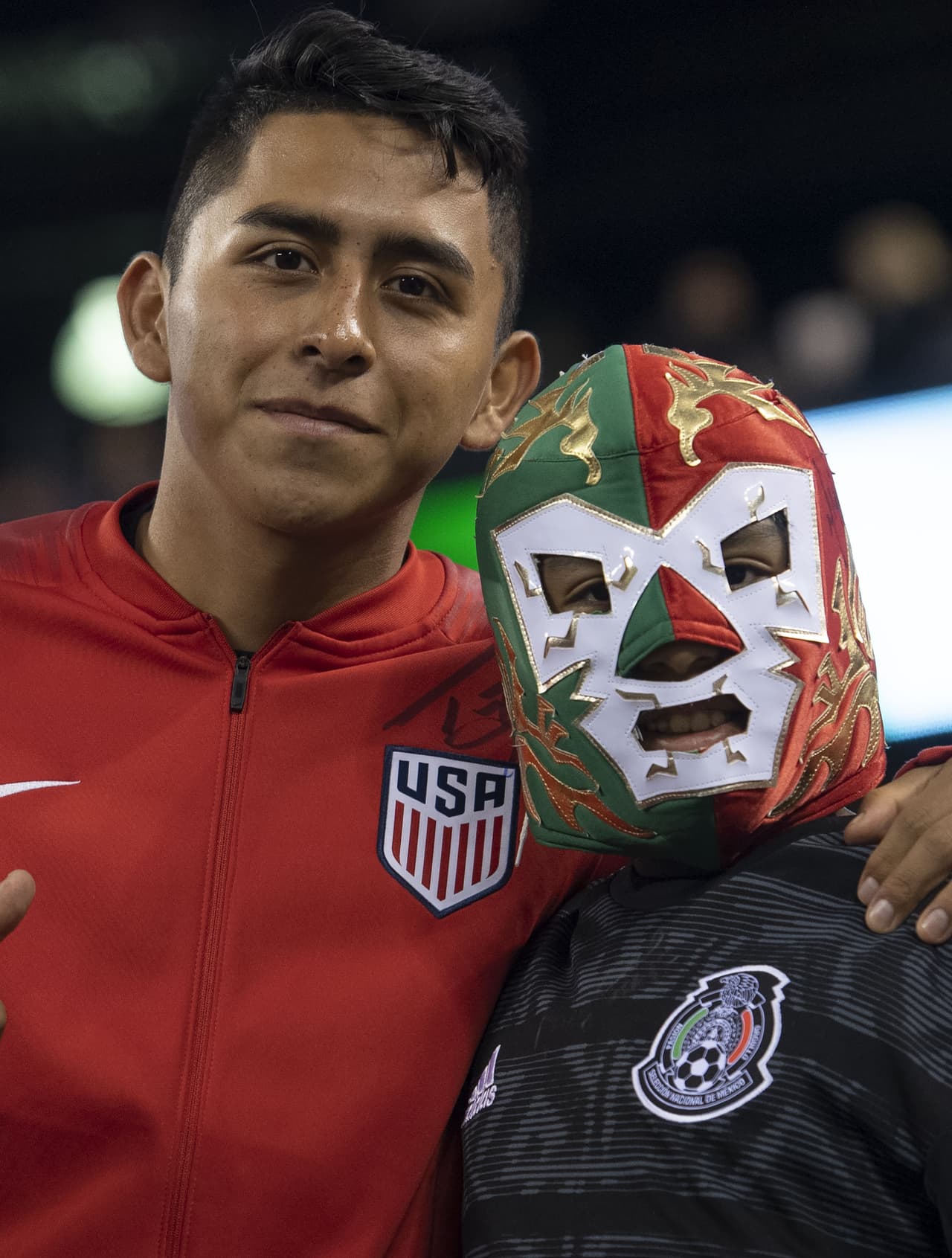Así se encuentra el ambiente en el MetLife Stadium para el ¡Choque de Gigantes!