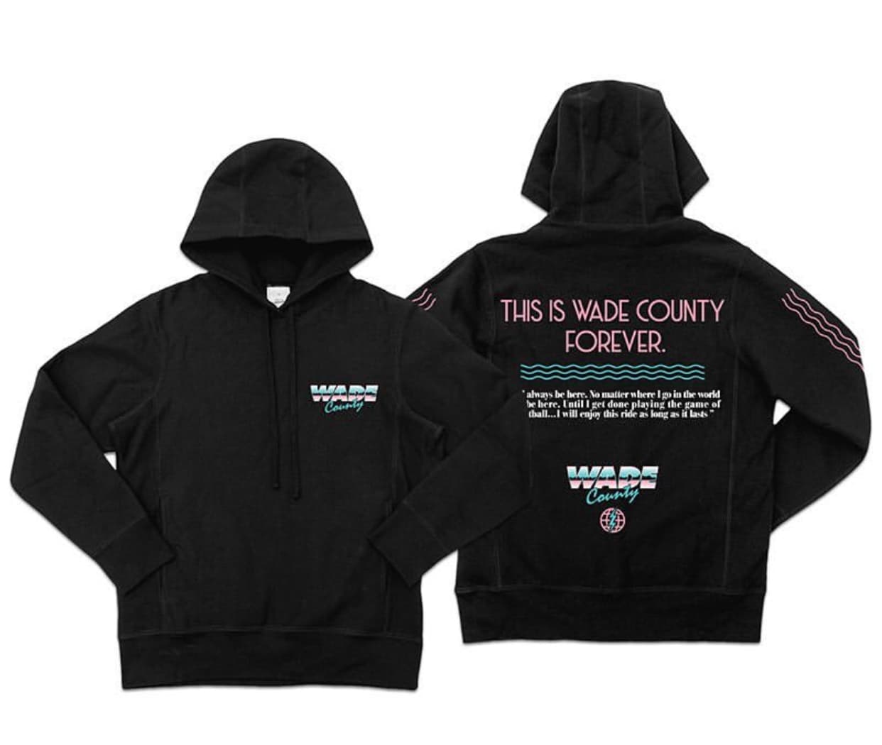 Estas sudaderas conmemoran justo la despedida de Wade, para tributar lo que ha sido una carrera impresionante.