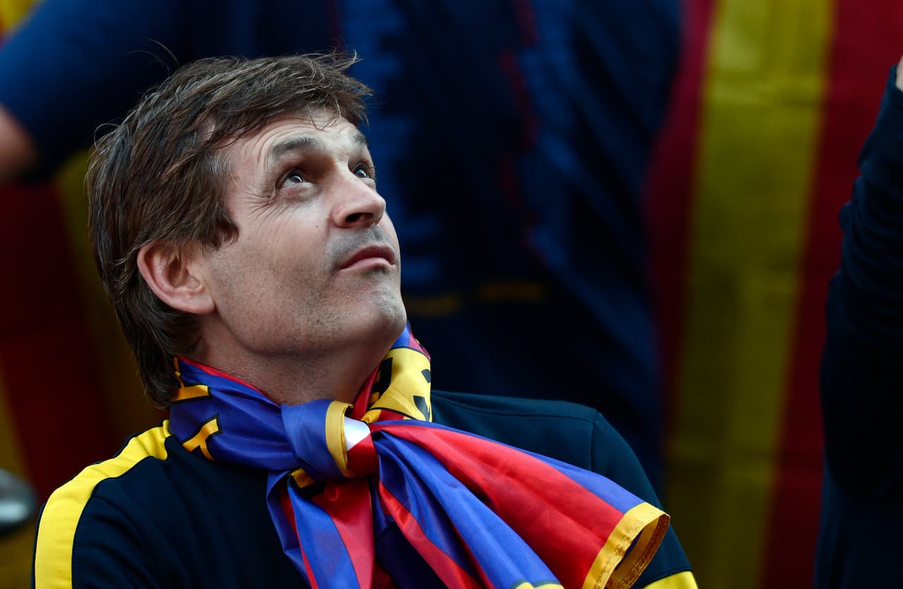 Tito Vilanova | Dirigió a Messi y a Piqué en el Cadete B y fue parte del equipo técnico de Guardiola. Como estratega de los culés consiguió un título de Liga.
