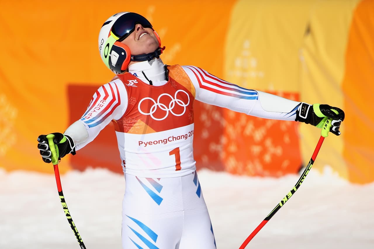 "Cometí un error y eso me costó la medalla, pero eso es lo que sucede en el Súper Gigante", expresó.