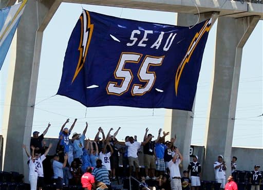 Junior Seau entrará en el Salón de la Fama. Revive la carrera de uno de los más grandes linebackers de todos los tiempos en la NFL (AP-NFL).