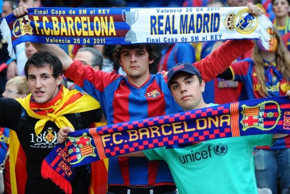 Llegó el día esperado, la Final de la Copa del Rey 2011, con el choque entre Barcelona y Real Madrid.