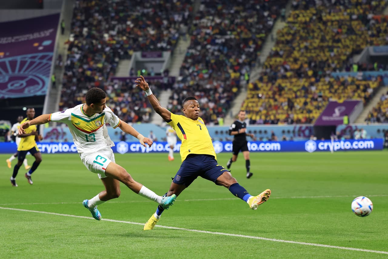 Senegal venció 1-2 a Ecuador con goles de Ismaila Sarr (44’) y Kalidou Koulibaly (70’) para eliminar a La Tri y clasificar a los Octavos de Final del Mundial Qatar 2022.