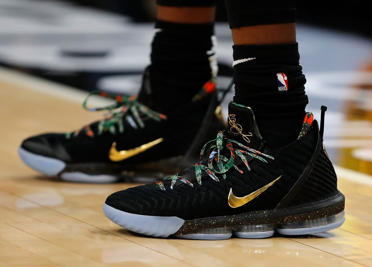 Los tenis de Cam Reddish #22 de Atlanta Hawks.