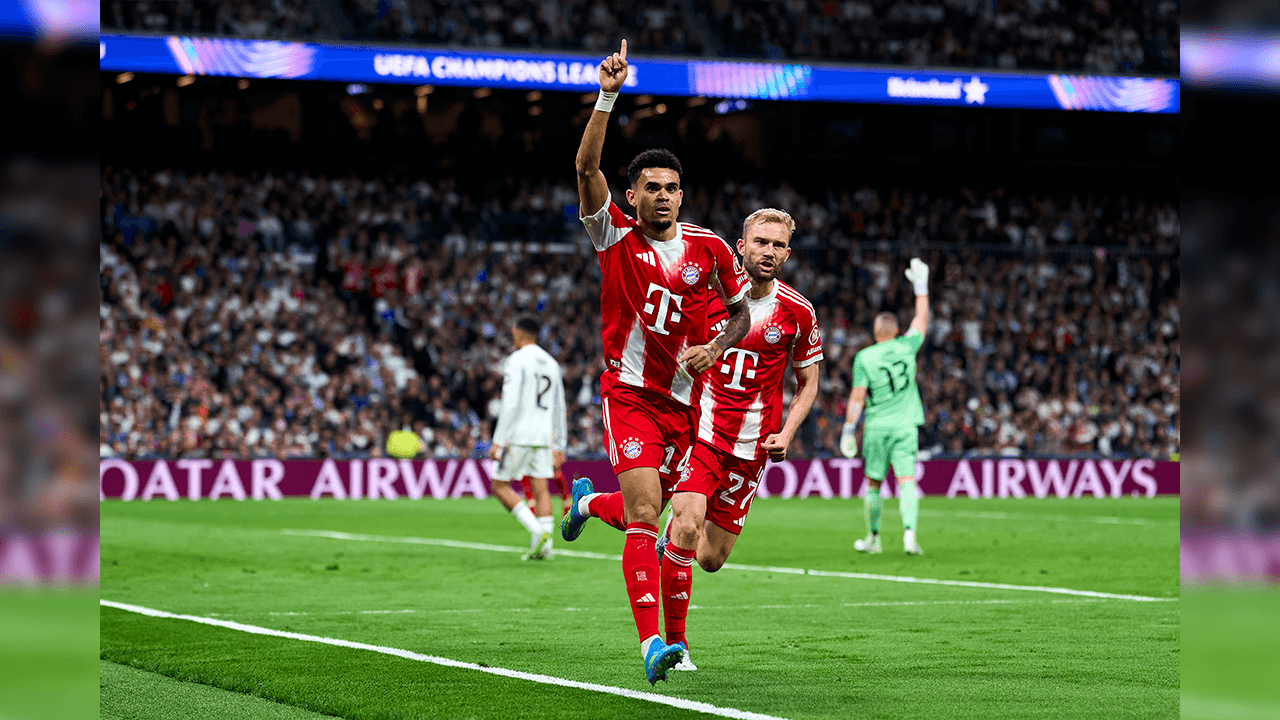 Golazo del Bayern! Así fue el gol de Luis Díaz que silenció Bernabéu