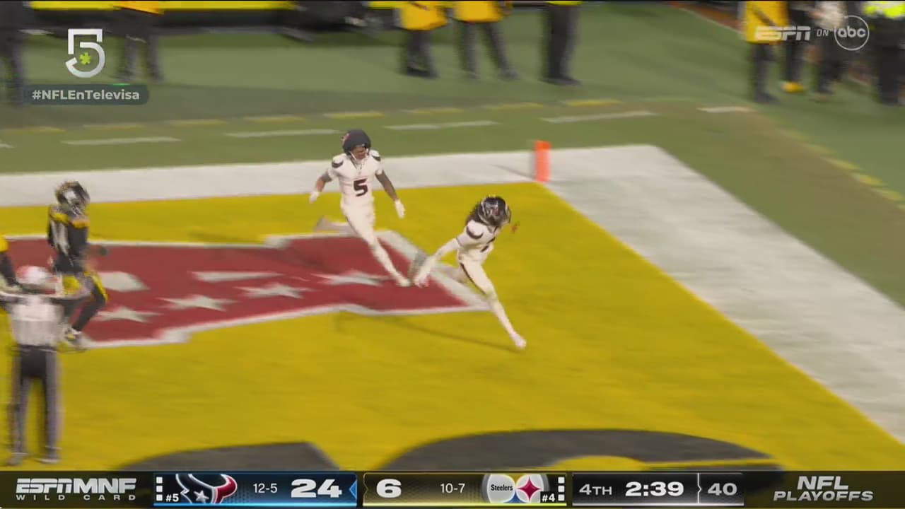 ¡Pick six! Intercepción a Aaron Rodgers y touchdown de Texans
